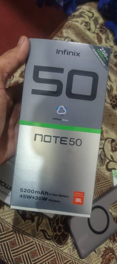 Infinix Note 50 8+8/256 read full add plz