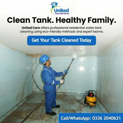 United Water Tank Cleaning Services Karachi |Professional Cleaning