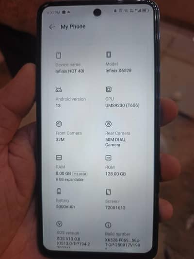 Infinix Hot 40i