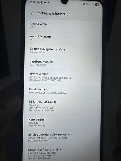 Samsung Galaxy A07 (4GB RAM / 128GB Storage) – Full Warranty Like New