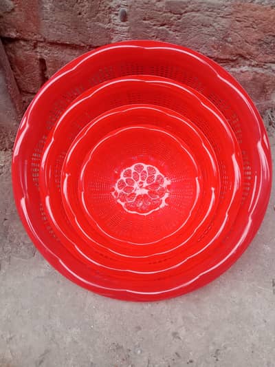 4pcs Plastic Tokri Set | 4pcs Vegetable Basket Set