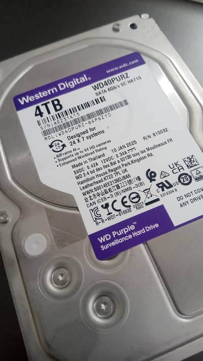 WD purple 4TB