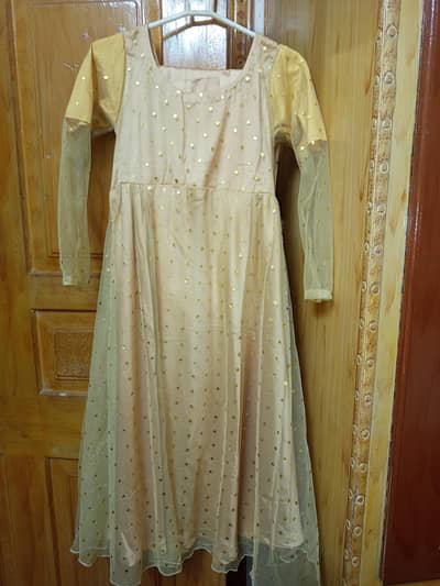 golden silk frok