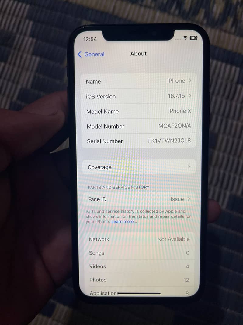 Apple iPhone X 11