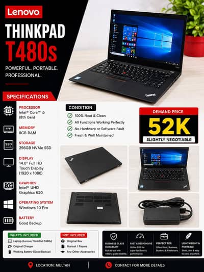 Lenovo ThinkPad T480s