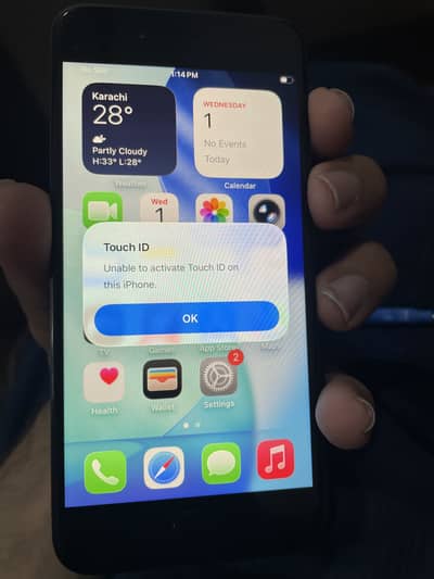iPhone se 2020 original pannel home button not work