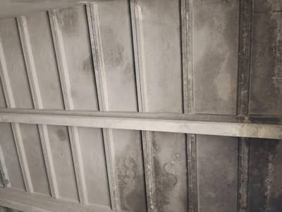 72 Concrete Slabs (4×1.5 ft) & 6 Concrete Girders (14 ft) for Sale