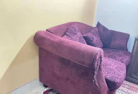 Marron color sofa sale