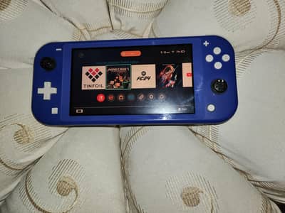 nintendo switch lite blue jailbreak tinfoil