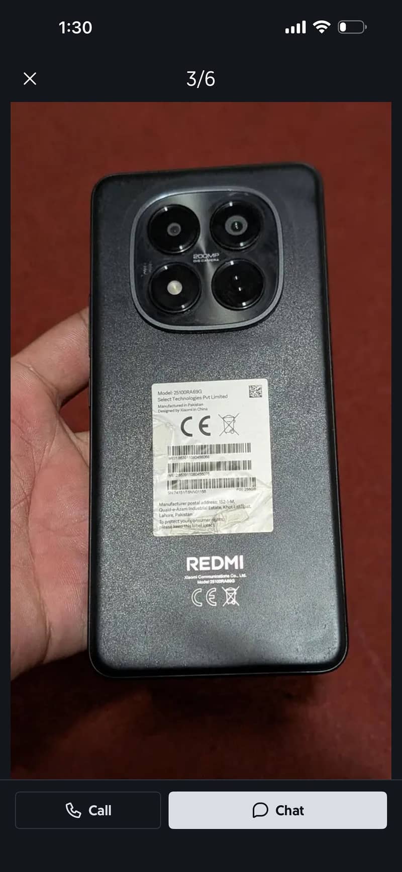 Xiaomi note 15 Pro 1