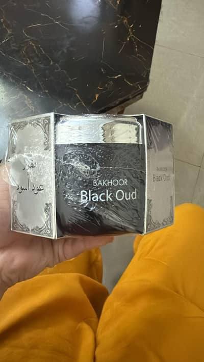 Hamidi Bakhoor Black Oud.  There isn't a single fixed global