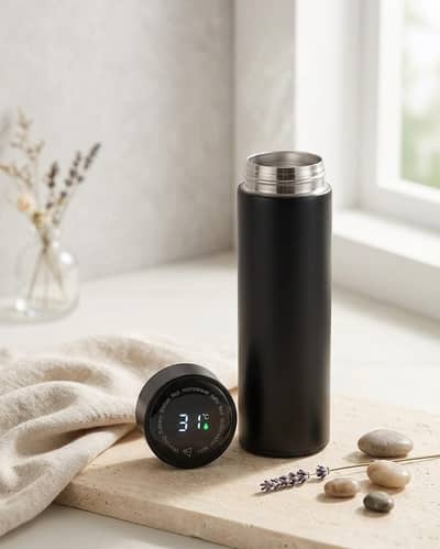 Smart LED Temperature Bottle 500ml | All Pakistan COD Rs. 1200