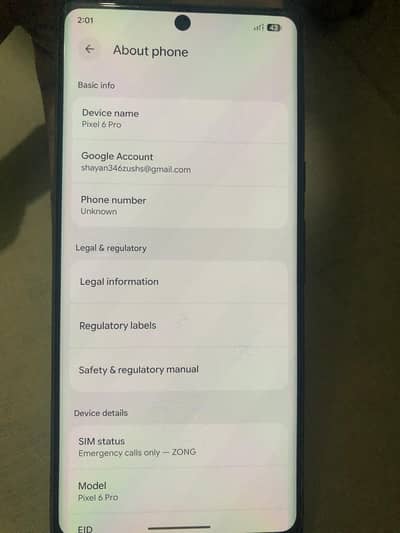 Google Pixel 6 Pro