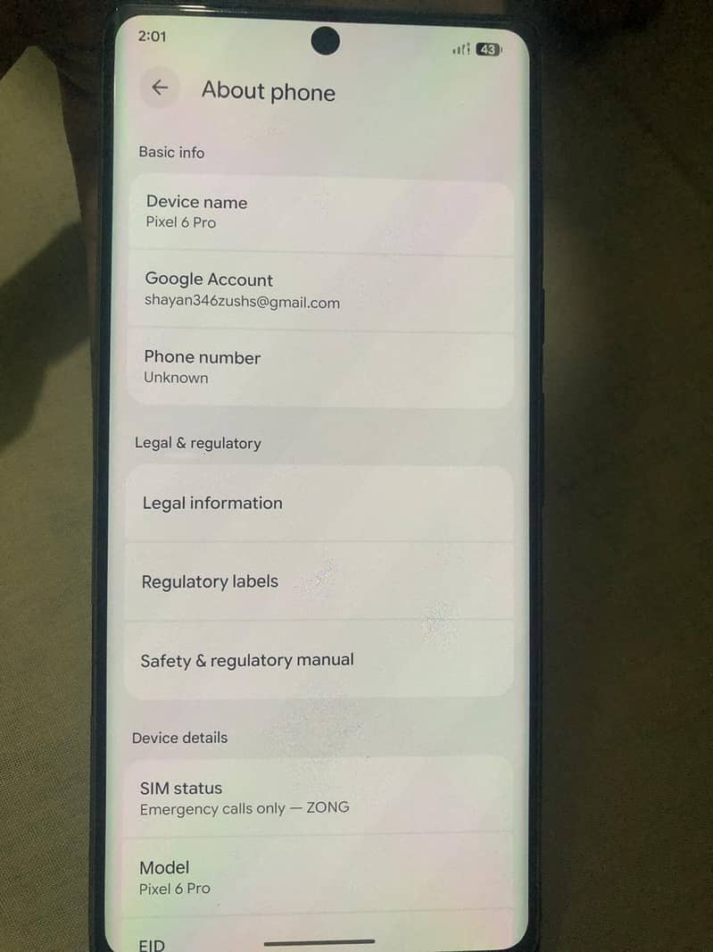 Google Pixel 6 Pro 0