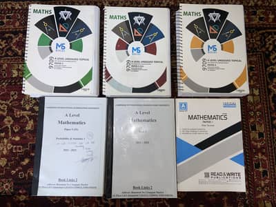 A level Mathematics 9709 past paper bundle (Paper-1,3,5)