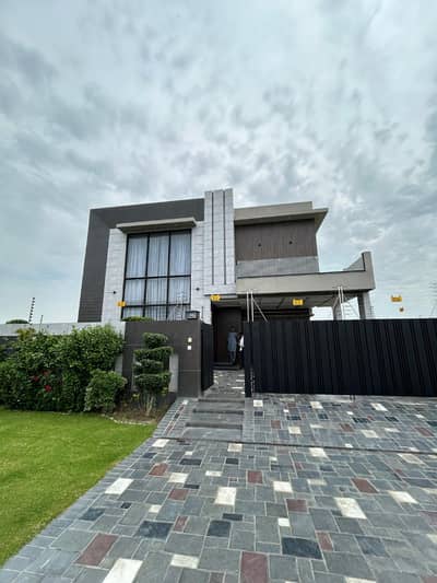 BRAND NEW ONE KANAL LUXURY MODERN DESIGN HOUSE In DHA Phase 07 Original Picture AC Install Curtains Install