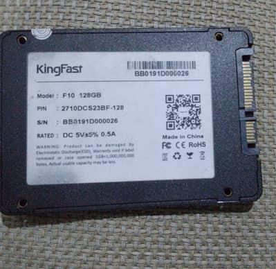 Kingfast 128GB SSD drive