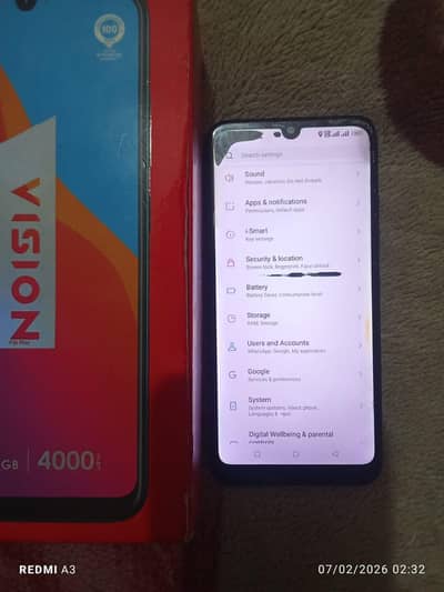 Itel Vision 1 set box all ok