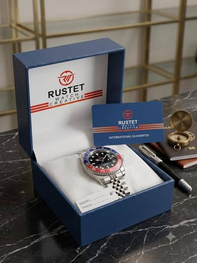 Rustet Steel Men's Watch