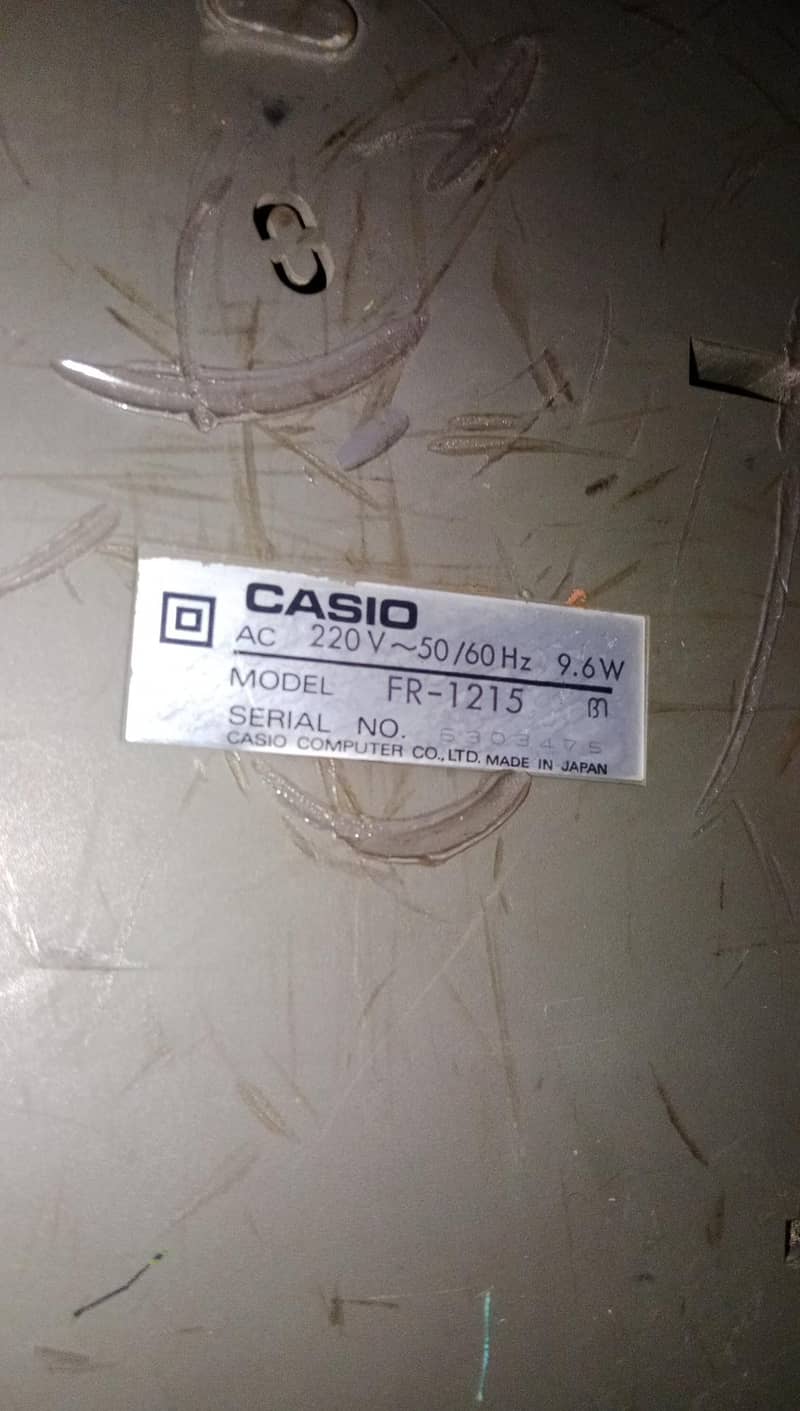 Casio calculator 0