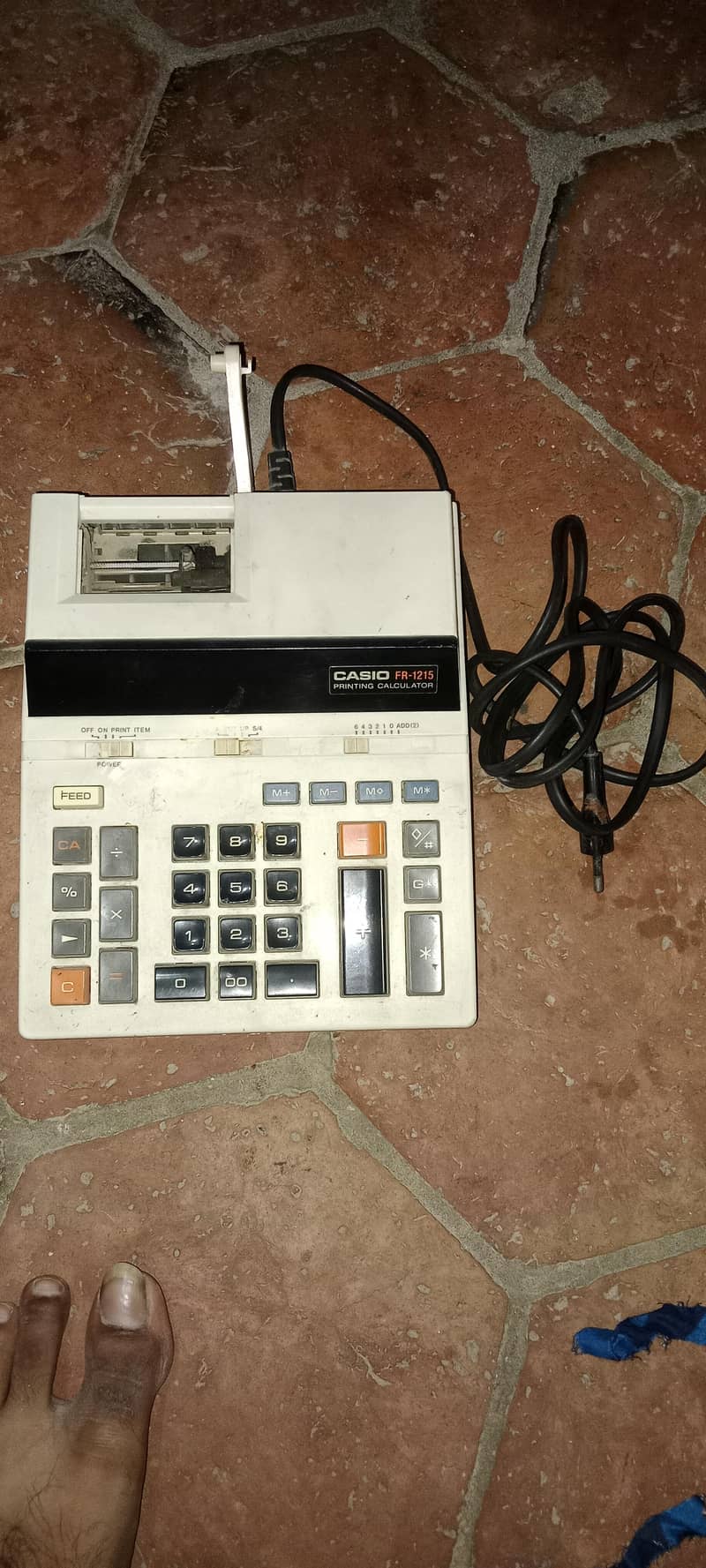 Casio calculator 1