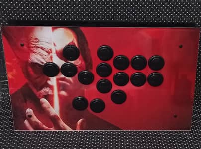 Leverless arcade stick for all platforms (PC,PS4,PS5,XBOX,ONE,S,X)