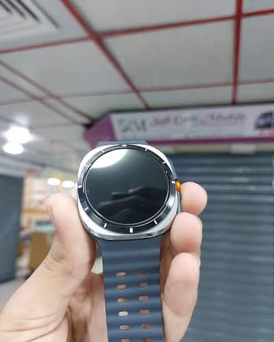 Samsung Watch Ultra Titanium Silver