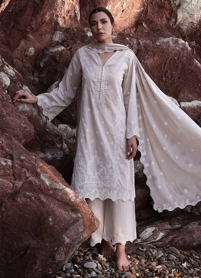 2pc image brand dress peach colour in large size
