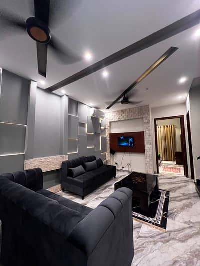 5 Marla Brand New Modern Design Fully Furnished House For Rent In Dha 9 Town Lahore | For Discounted Price And Original Pictures Download The App "Signature Lands".