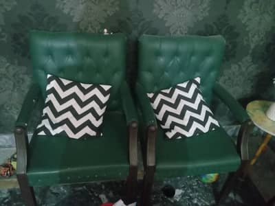 wooden chairs in excellent condition
