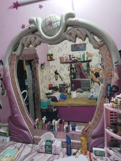 Mirror and storage organizer