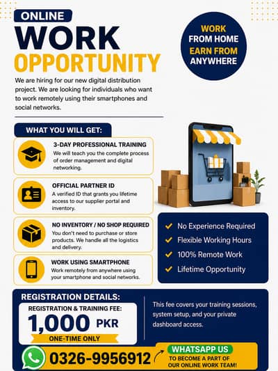 Online Work From Home | Remote Job