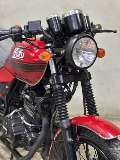 Hi speed infinity 150cc 2024 model ( cafe racer )