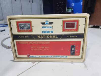 National 10000 WATTS STABILIZER