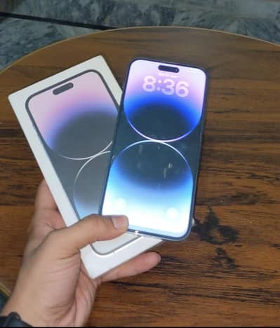 Iphone 14 Pro Max with Box Sell Non PTA JV 128GB