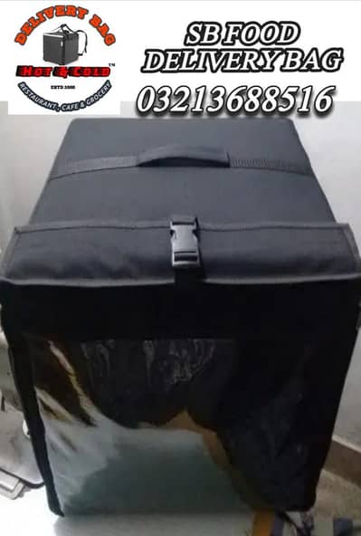 Delivery Bag Burger Pizza & Other Food delivery