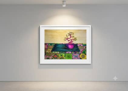 hand made paintings