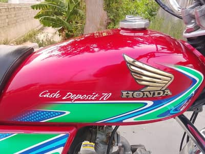 honda CD 70 total genuine first owner