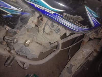 unique125cc motorcycle  fixed  50000/-