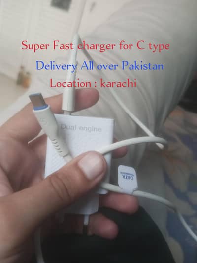 Usb Type C charger and cable Fast charging