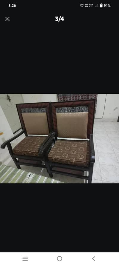 4 seater sofa set condition 10/9 polish thori rough h Price 20000