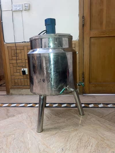 40 litres Mango Juice Mixer Boiler Tank
