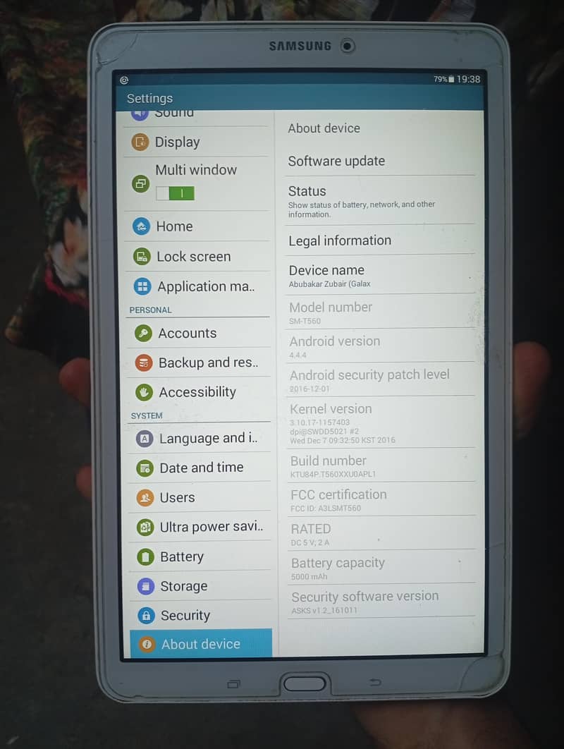 Tablet E 2