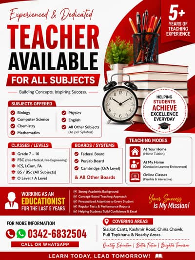 I'm young professional educationsit, it's option for you guys.