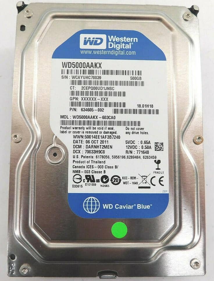 WD Harddisk 0