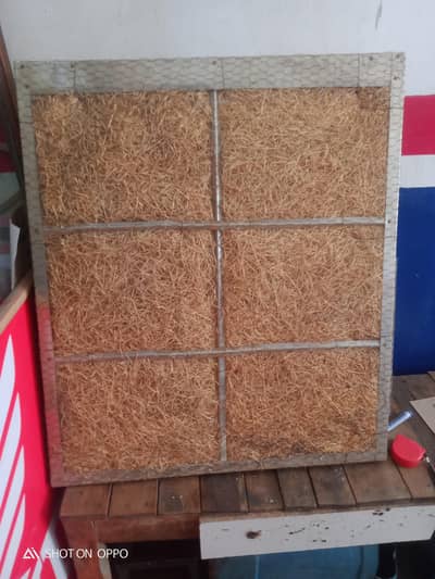 lahori cooler Ka large size ki 3 frame jaliya steel me