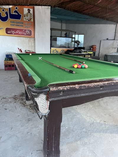 2 snooker table size 5/10 for sale