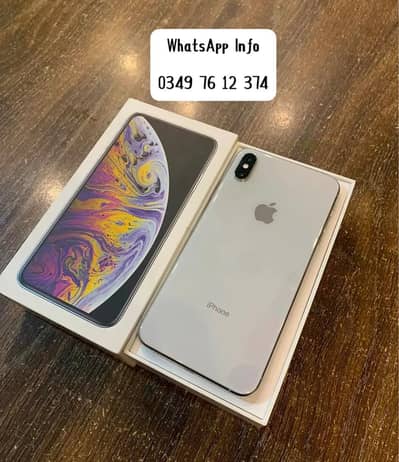Apple iPhone XS Max 256GB PTA approved delivery all Pakistan