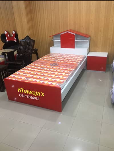 Deco paint Kids Bed ( khawaja’s interior Fix price