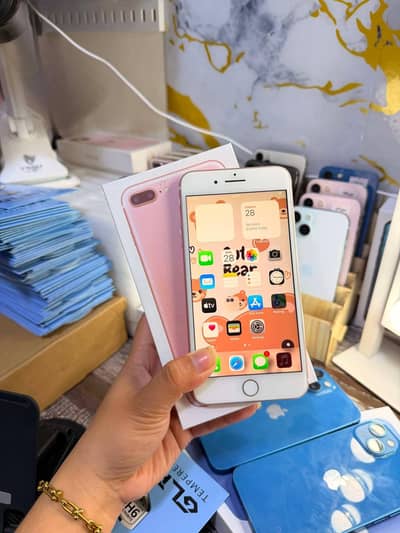 iphone 7 plus 128 GB  (no open no repair) (PTA approved) all ok